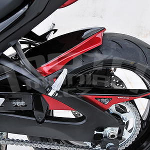 Ermax zadní blatník s krytem řetězu - Suzuki GSX-S1000 2015, metallic red/glossy black (AV4) - 1