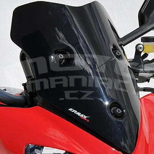 Ermax Sport plexi 38cm - Ducati Multistrada 1200/S 2010-2012, černé neprůhledné - 1