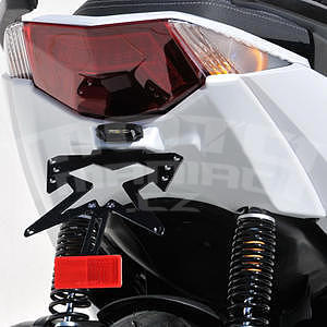 Ermax podsedlový plast - Honda Forza 125 2015, matt white (matt cool white)