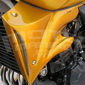 Ermax kryty chladiče - Honda CB600F Hornet 2007-2010, bez laku