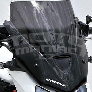Ermax plexi větrný štítek 38cm - Honda CB650F 2014-2015, černé kouřové - 1