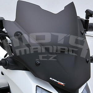 Ermax Sport plexi větrný štítek 28cm - Honda CB650F 2014-2015, černé satin