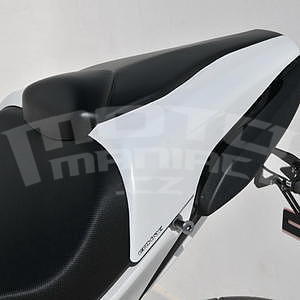 Ermax kryt sedla spolujezdce - Honda CB650F 2014-2015, white/black mat - 1