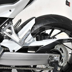 Ermax zadní blatník s krytem řetězu - Honda CB650F 2014-2015, white/black mat