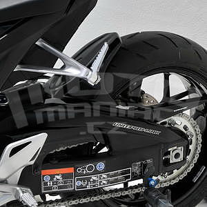 Ermax zadní blatník s krytem řetězu - Honda CBR1000RR Fireblade 2012-2015, metallic black (black graphite) - 1