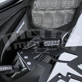 Ermax podsedlový plast - Honda CBR1000RR Fireblade 2012-2015, metallic black (black graphite) - 1