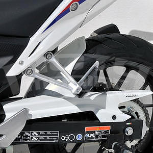 Ermax zadní blatník s krytem řetězu - Honda CBR500R 2013-2015, bez laku - 1