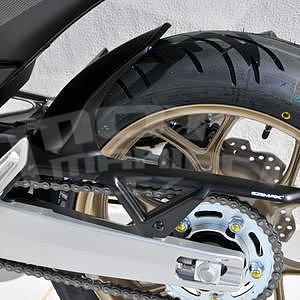 Ermax zadní blatník s krytem řetězu - Honda NC750D Integra 2014-2015, 2014/2015 mat black (metallic black lic gundpower) - 1