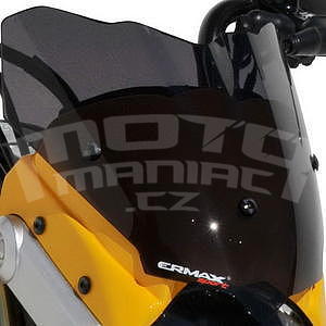 Ermax Sport plexi větrný štítek 30cm - Honda MSX 125 2013-2016, černé kouřové