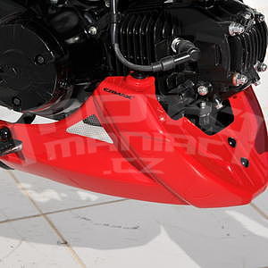 Ermax kryt motoru dvoudílný - Honda MSX 125 2013-2016, red (R353)