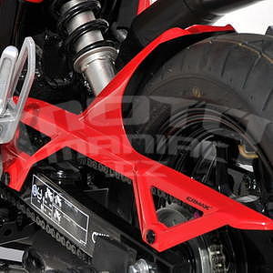 Ermax zadní blatník s krytem řetězu - Honda MSX 125 2013-2015, bez laku - 1