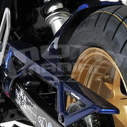 Ermax zadní blatník s krytem řetězu - Honda MSX 125 2013-2016, 2014/2015 metallic blue (WS329)