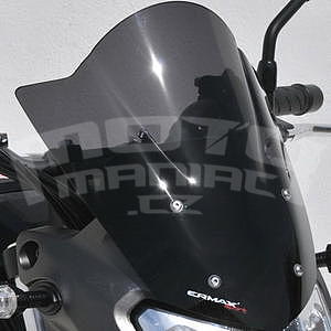 Ermax Sport plexi 30cm - Honda NC700S 2012-2013, černé kouřové
