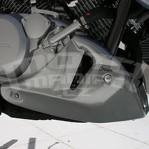 Ermax kryt motoru - Honda XL125V Varadero 2007-2012, brushed aluminium
