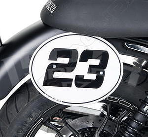 Barracuda boční číslové tabulky - Moto Guzzi V7 II Special/Stone 2015 - 1