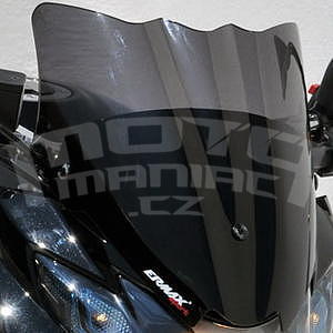 Ermax Sport Double Bubble plexi větrný štítek 26cm - Suzuki GSR750 2011-2015, černé kouřové