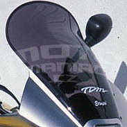 Ermax turistické plexi +15cm (45cm) - Yamaha TDM900/A 2002-2014, černé kouřové