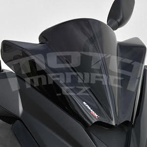 Ermax Sport krátké plexi - Yamaha X-Max 400 2013-2016, černé neprůhledné