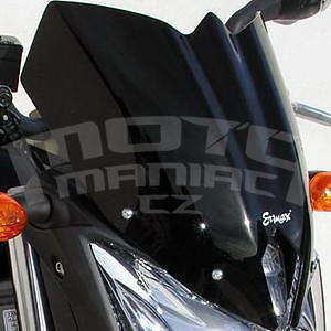 Ermax plexi větrný štítek 29cm - Yamaha XJ6 2009-2012, černé neprůhledné