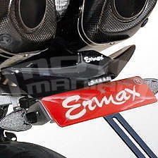 Ermax podsedlový plast s držákem SPZ - Yamaha YZF-R1 2009-2014, 2009/2011 glossy black (SMX)