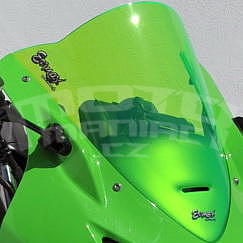 Ermax Aeromax plexi 36cm - Kawasaki Ninja 250R 2008-2012, zelené fluo 2