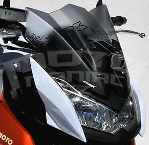 Ermax plexi větrný štítek 37cm - Kawasaki Z1000 2010-2013 - 1