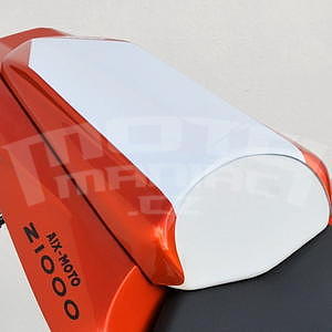 Ermax kryt sedla spolujezdce - Kawasaki Z1000 2010-2013, 2010 orange/white