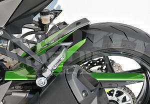 Ermax zadní blatník s krytem řetězu - Kawasaki Z1000SX 2011-2016 - 1