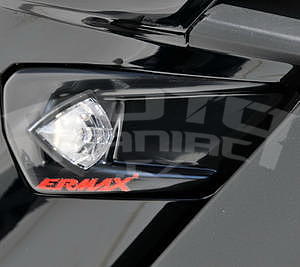 Ermax kryty uchycení předních blinkrů - Kawasaki Z1000SX 2011-2016, 2011/2012 glossy black (ebony)