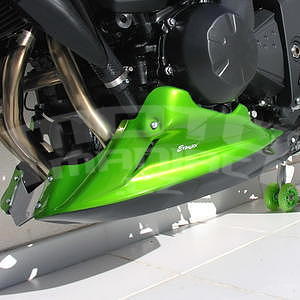 Ermax kryt motoru trojdílný - Kawasaki Z750 2007-2012, 2009 metallic black (metallic diablo)/pearl green (candy lime green)