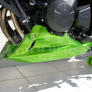 Ermax kryt motoru trojdílný - Kawasaki Z750 2007-2012, 2011 fluo green