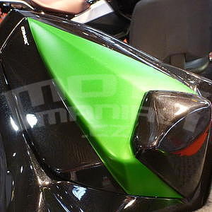 Ermax kryt sedla spolujezdce - Kawasaki Z800 2013-2016, 2013/2015 green mat/metallic black