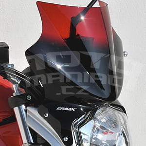 Ermax Sport plexi 22cm - Suzuki Bandit 1250 2010-2014, červené