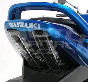 Ermax zadní LED světlo čiré - Suzuki SV650/S/SA 2003-2008 - 1