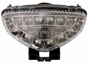 Ermax zadní LED světlo čiré - Suzuki Gladius 2009-2015