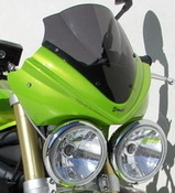 Ermax přední maska s plexi 25cm - Triumph Street Triple 2007-2011 - 1/2