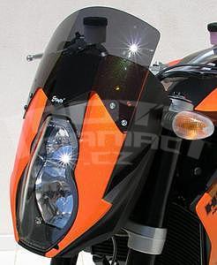 Ermax turistické plexi +10cm (20cm) - KTM 990 Super Duke 2005-2013 - 1