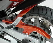 Ermax zadní blatník s krytem řetězu - Honda CB600F Hornet 2003-2006, oranžová 2005-2006 (YR254) - 1/7