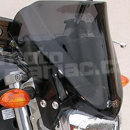 Ermax plexi větrný štítek 26cm - Yamaha FZ6 S2 2009-2011, černé kouřové