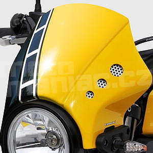 Ermax přední maska - Yamaha XSR700 2016, yellow (60th anniversaire)/black