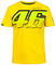 Valentino Rossi VR46 pánské triko žluté - 1/3
