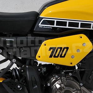 Ermax boční kryty - Yamaha XSR700 2016, 60th Anniversary 2016 yellow/black/white