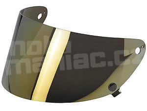 Biltwell Gringo S Flat Shield Gold Mirror - 1