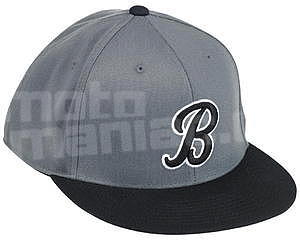 Biltwell B Fitted 210 Hat Black/Grey - 1