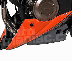 Ermax kryt motoru trojdílný - Honda CB500F 2016, oranžová metalíza/šedá antracit