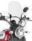 Givi 7407A plexi 48cm - Ducati Scrambler 400/800 2015-2016 - 1/4