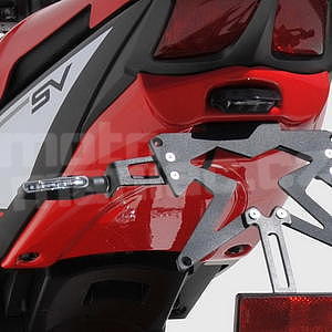 Ermax podsedlový plast s držákem SPZ - Suzuki SV650 2016, červená Mirage (YVZ)
