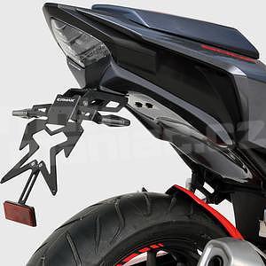 Ermax podsedlový plast s držákem SPZ - Honda CB500F 2016, šedá antracit