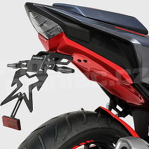 Ermax podsedlový plast s držákem SPZ - Honda CB500F 2016, červená (millenium red)