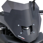 Ermax Sport plexi 29cm - Yamaha MT-10 2016, černé kouřové - 1/7